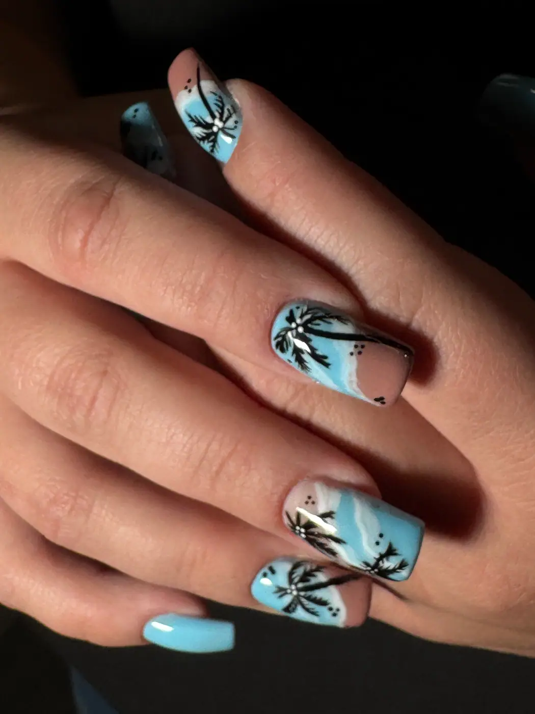 Nail Art Nagelkunst, Beispiel 1